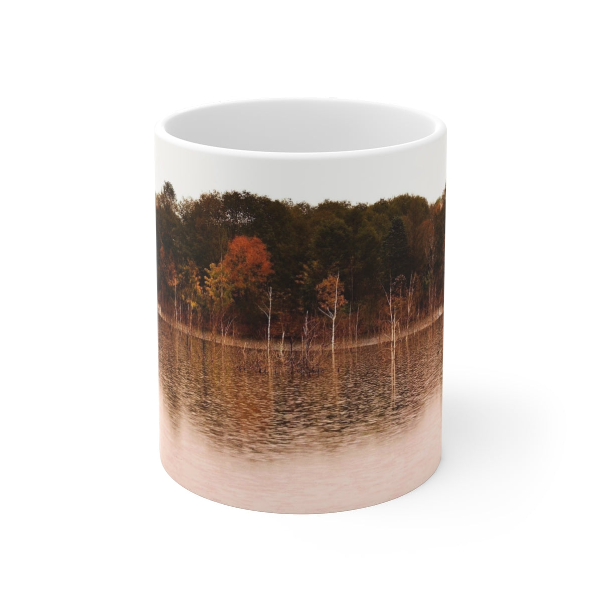 Autumn Lake Ceramic Mugs (11oz)