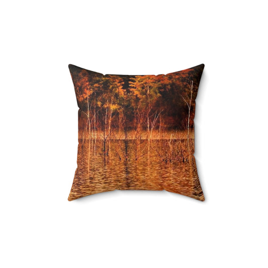 Autumn at the Lake Pillow