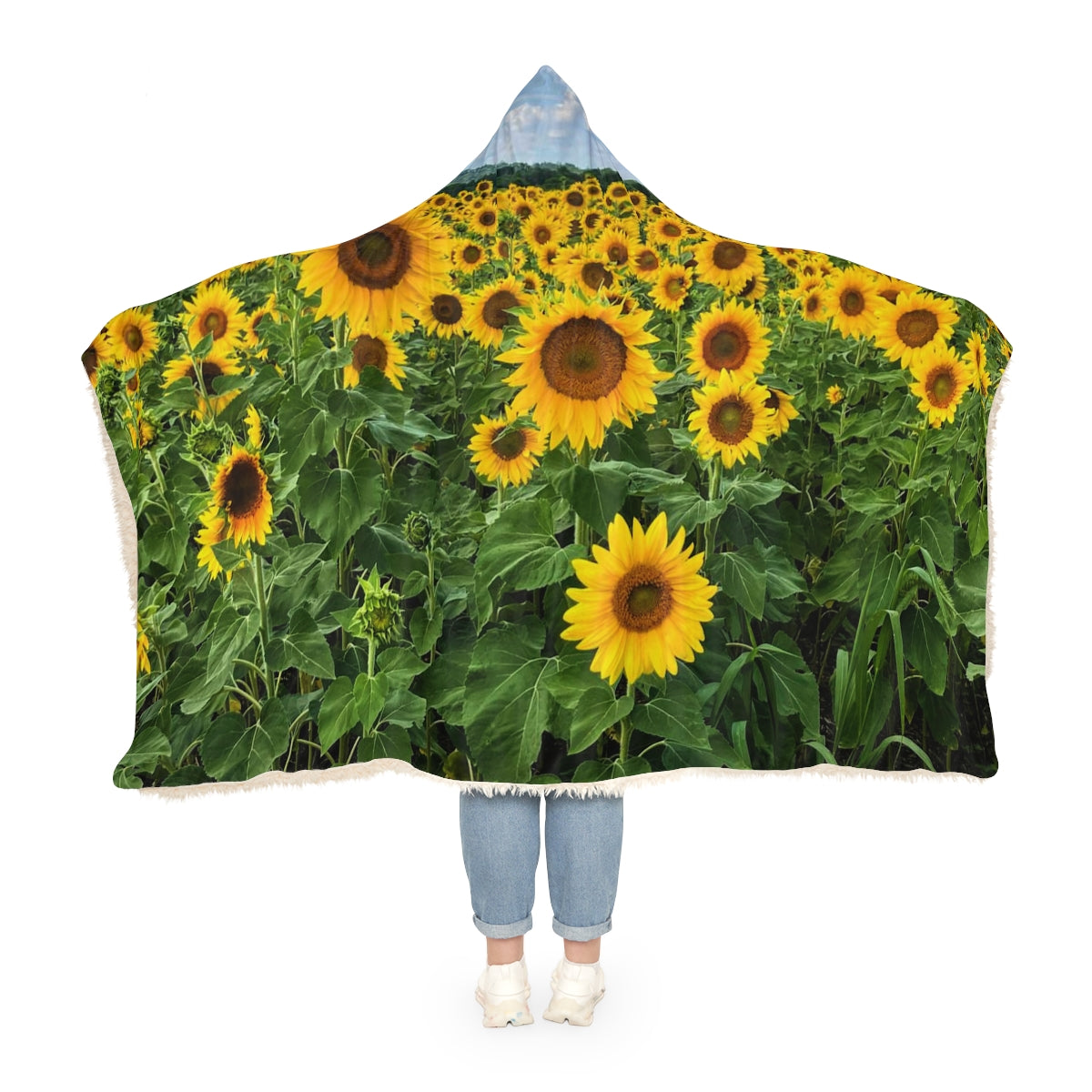 Sunflower Snuggle Blanket