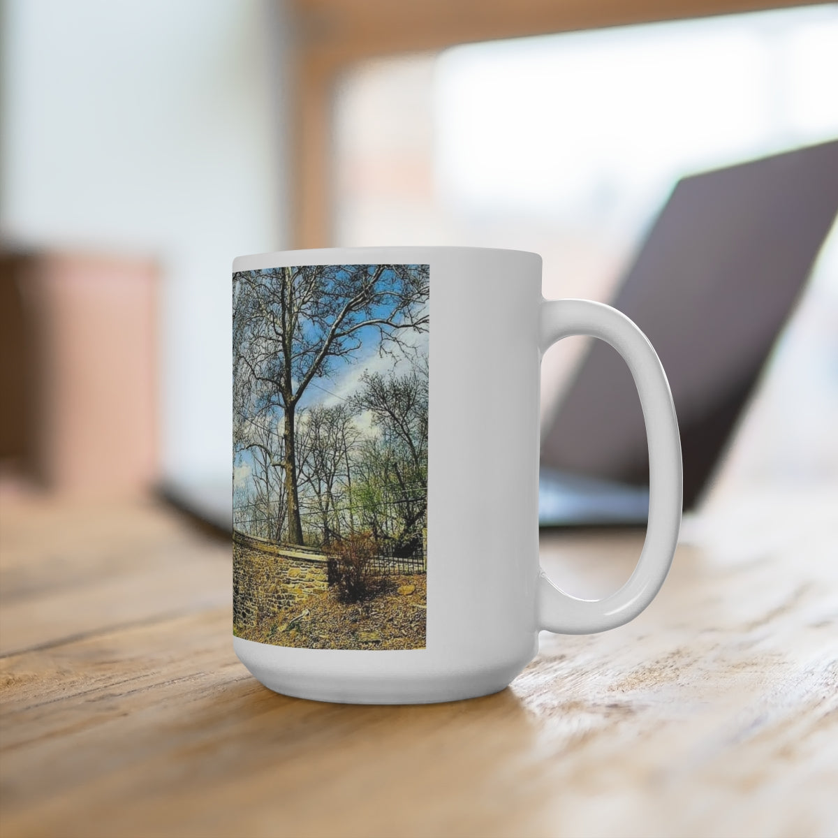 Gorgeous Covered Bridge Mug 15oz