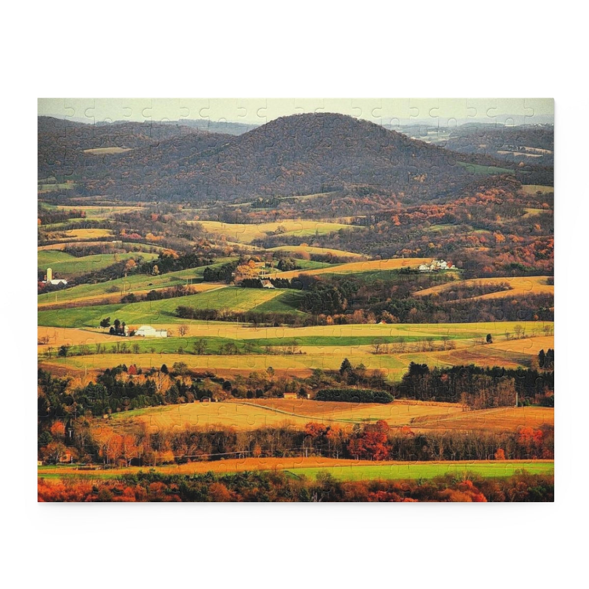 Hawk Mountain Autumn Puzzle (120, 252, 500-Piece)