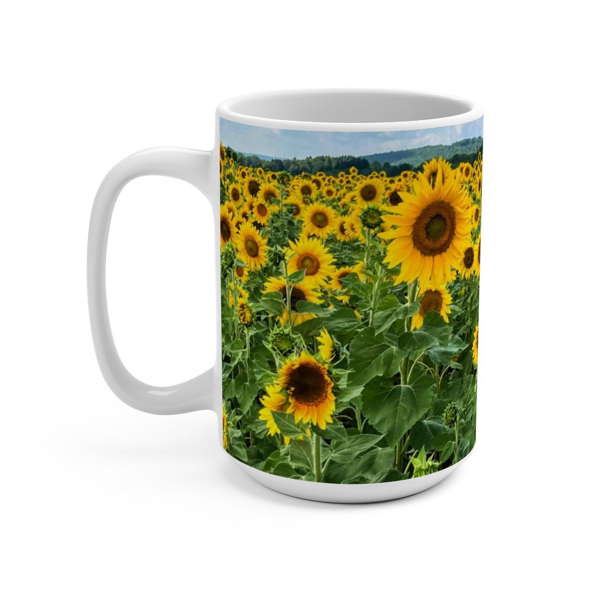 Very Sunny Sunflower Field Mug