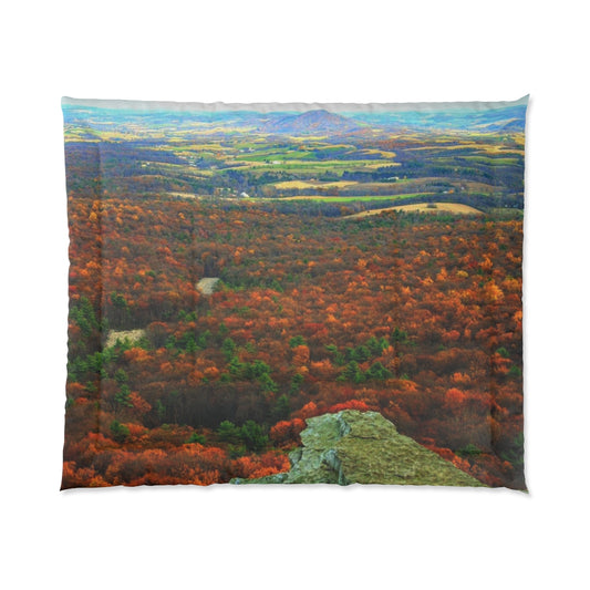 Hawk Mountain Autumn Grandeur Comforter