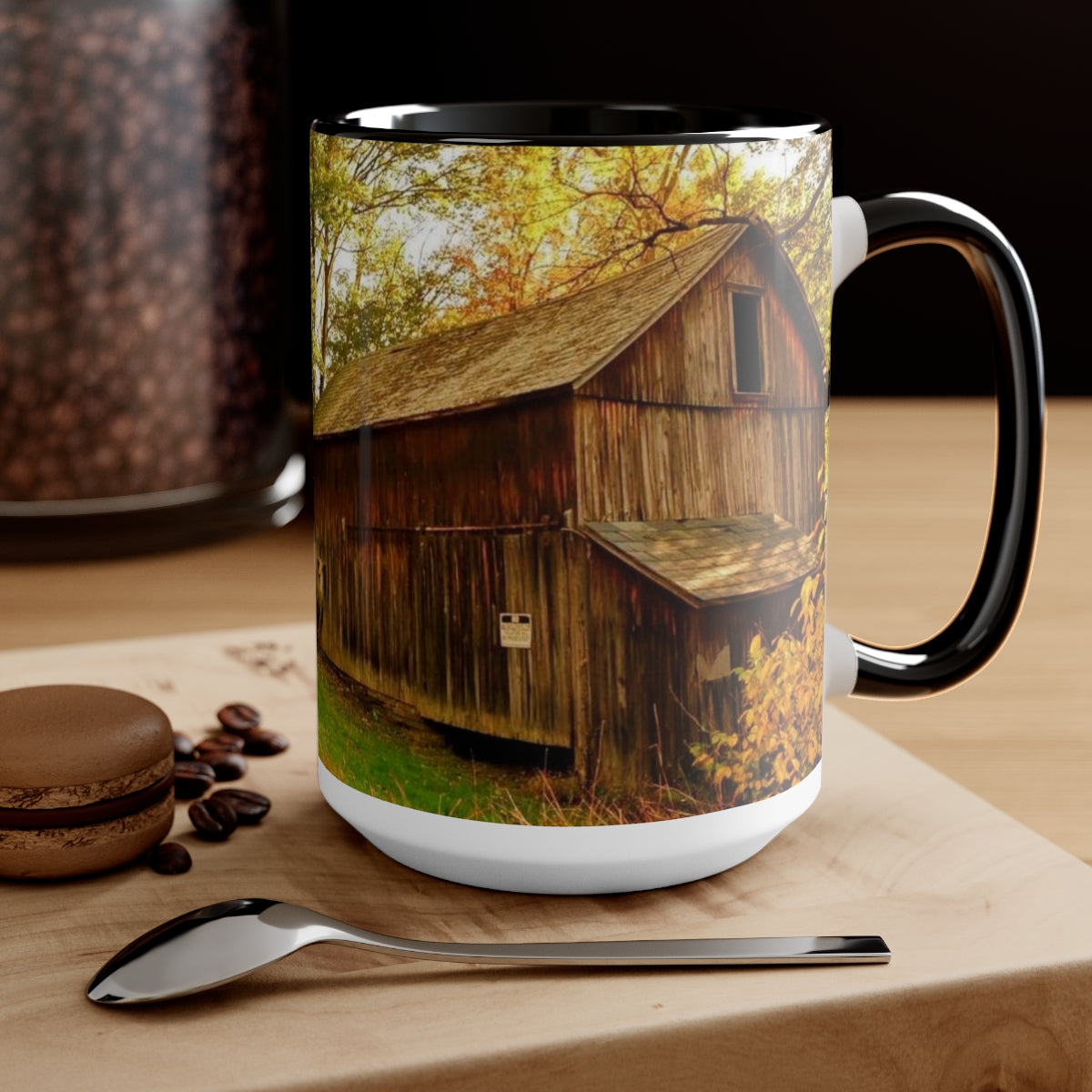 The Old Cider Press Coffee Mugs, 15oz