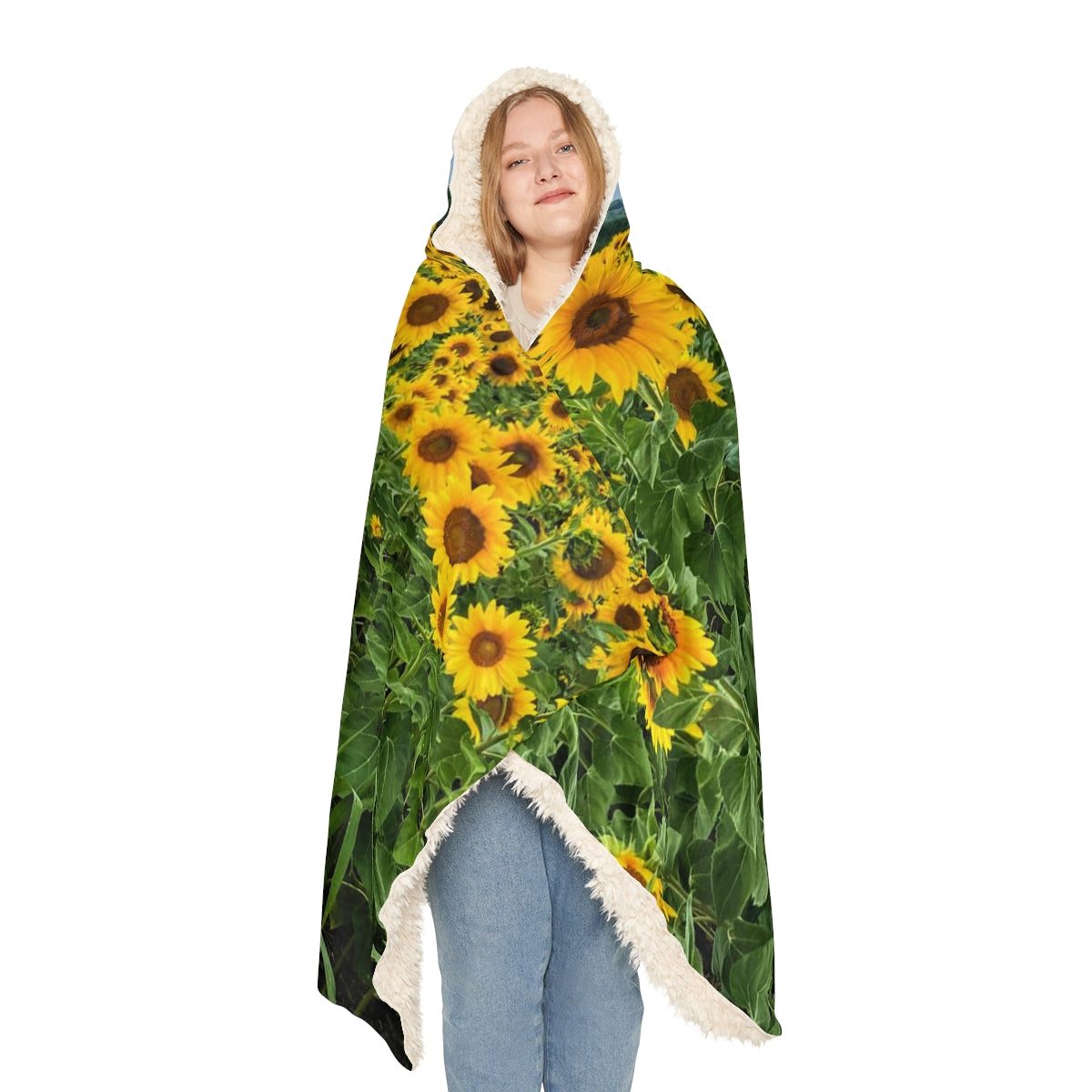 Sunflower Snuggle Blanket