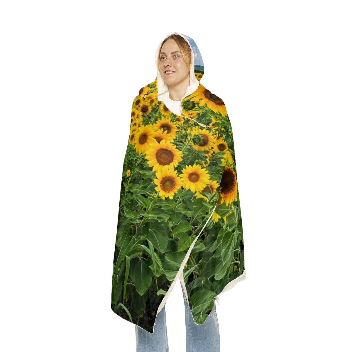 Sunflower Snuggle Blanket